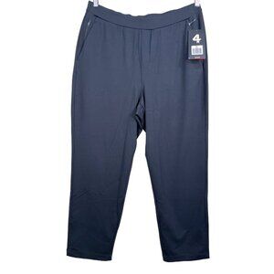 Fourlaps womens Stride Pants athleisure slim fit black‎ sz L Reg